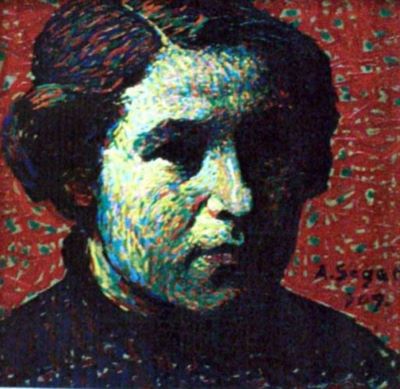pictură - Segal, Arthur; Soția artistului