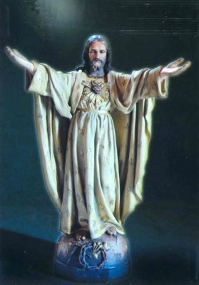 sculptură - Casciani, Raphaël; Iisus Christos