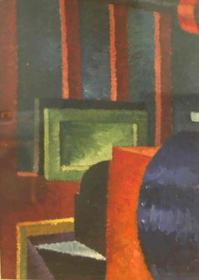 pictură - Michăilescu, Corneliu; Interior de atelier