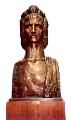 sculptură - Medrea, Cornel; Mihai Eminescu