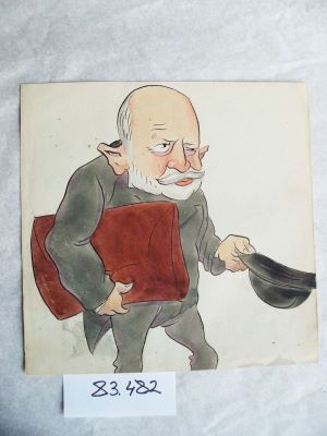 Caricatură - Tacorian, Mihail; Dimitrie A. Sturza
