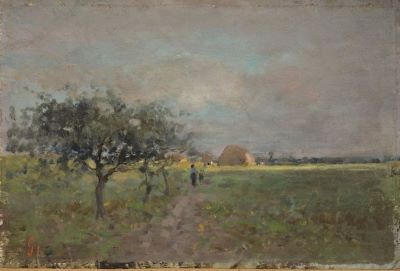 Pictură pe șevalet - Grigorescu, Nicolae; Peisaj