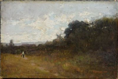 Pictură pe șevalet - Grigorescu, Nicolae; Peisaj