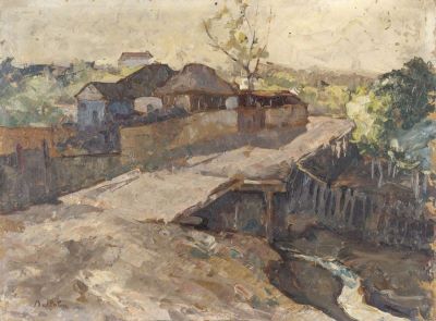 Pictură de șevalet - Bălțatu, Adam; Periferie