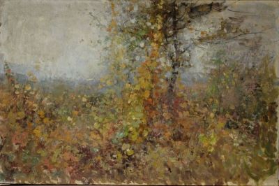 Pictură pe șevalet - Grigorescu, Nicolae; Toamnă