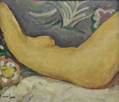 Pictură de șevalet - Tonitza, Nicolae; Nud culcat