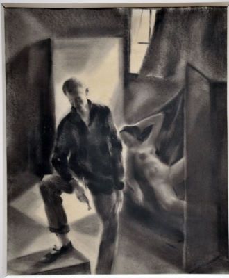 Desen - Podlipny, Julius; În atelier