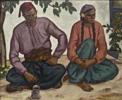Pictură de șevalet - Dimitrescu, Ștefan; Tătari