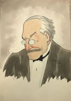 acuarelă - Tacorian, Mihail; I.G. Duca