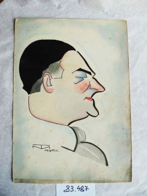 Caricatură - Tacorian, Mihail; Miliță Constantinescu