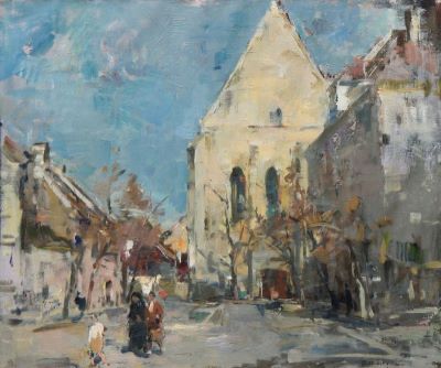 Pictură de șevalet - Gramatica, Antiveduto; Peisaj urban