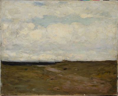 Pictură pe șevalet - Grigorescu, Nicolae; Bărăganul