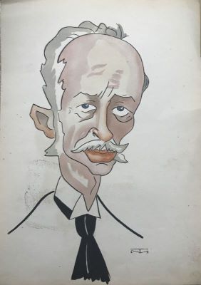 acuarelă - Tacorian, Mihail; Lascăr Catargiu