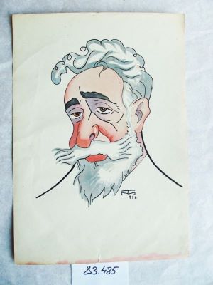 Caricatură - Tacorian, Mihail; Ionel Brătianu