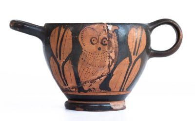 Skyphos; Owl cup
