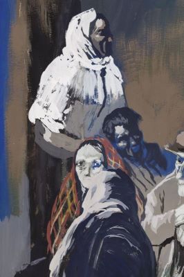 Desen - Perahim, Jules; Compoziție cu personaje