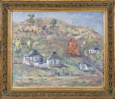 Pictură de șevalet - Dărăscu, Nicolae; Peisaj din Ilovăț