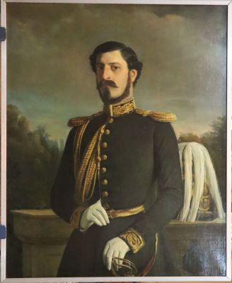 pictură de șevalet - Negulici, Ion; Ofițer de cavalerie