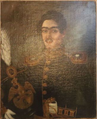pictură de șevalet - Negulici, Ion; Ofițerul Serrurie