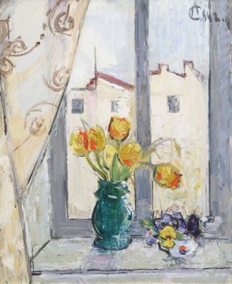 Pictură de șevalet - Ciucurencu, Alexandru; Fereastră