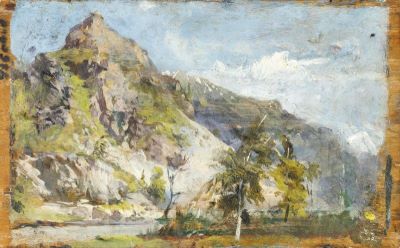 Pictură de șevalet - Aman, Theodor; Peisaj