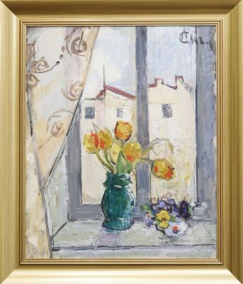 Pictură de șevalet - Ciucurencu, Alexandru; Fereastră
