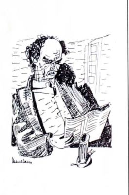 grafică - Iancu, Marcel; Scriitorul N.D. Cocea
