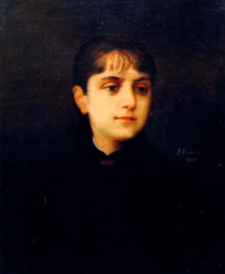 pictură - Henția, Sava; Julia Hasdeu