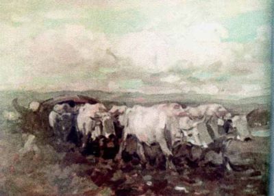 pictură - Grigorescu, Nicolae; Drum greu