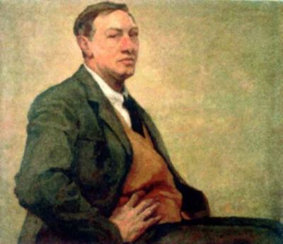 pictură - Ressu, Camil; Autoportret