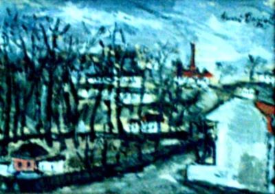 pictură - Daniel, Henri; Peisaj