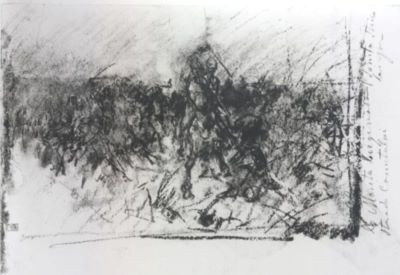 grafică - Grigorescu, Nicolae; Un atac (1877)