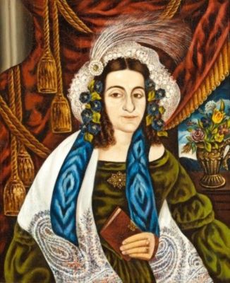 pictură de șevalet; Sultana Manu, născută Mavrogheni