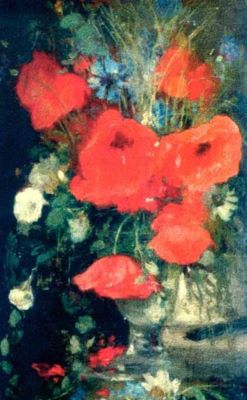 pictură - Grigorescu, Nicolae; Buchetul cu maci