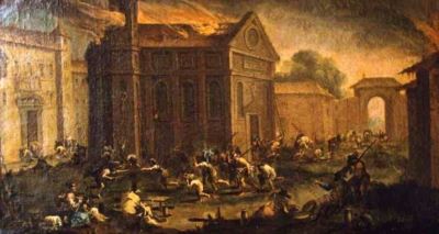 pictură de șevalet - Magnasco, Alessandro; Jaful