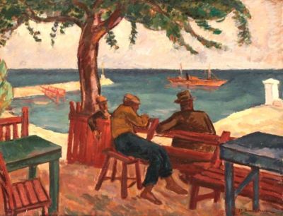 pictură - Dimitrescu, Ștefan; La Mangalia