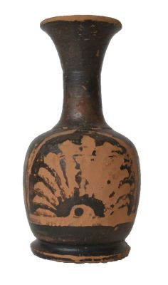 vas în stil attic; Lekythos