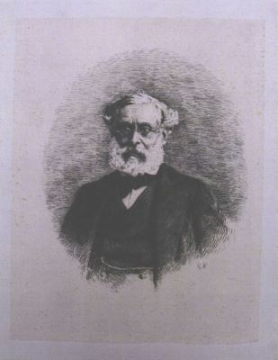 gravură - Aman, Theodor; Cezar Bolliac