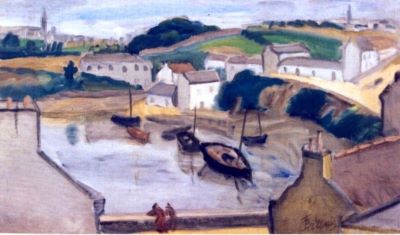 pictură - Pallady, Theodor; Douarnenez