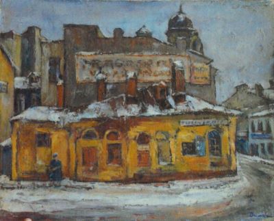 pictură de șevalet - Bunescu, Marius; Strada Colței