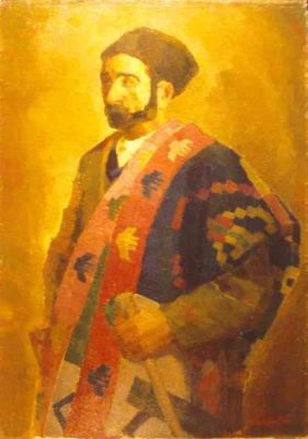 pictură - Șirato, Francisc; Vâzător de covoare