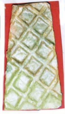 Cahlă decorată