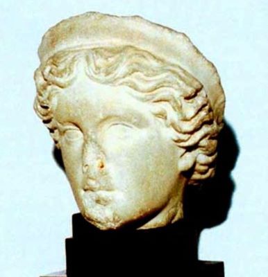 sculptură; Cap de zeiță