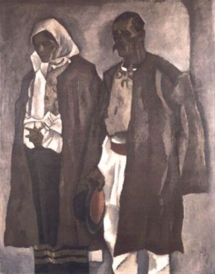 pictură - Iser, Iosif; Oameni buni