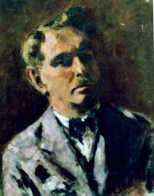 pictură de șevalet - Sima, Ioan; Autoportret