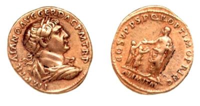 Imperiul roman; aureus