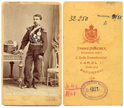 fotografie - Duschek, Franz; Maiorul Constantin Barozi