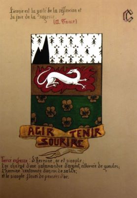 grafică - Beller, Lucia; Blazon stilizat