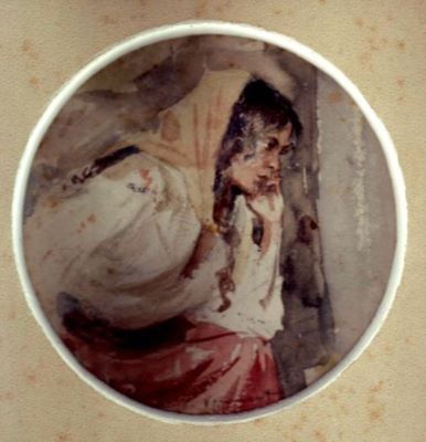 pictură - Vermont, Nicolae; Țigancă