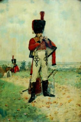 pictură; Husar Imperial